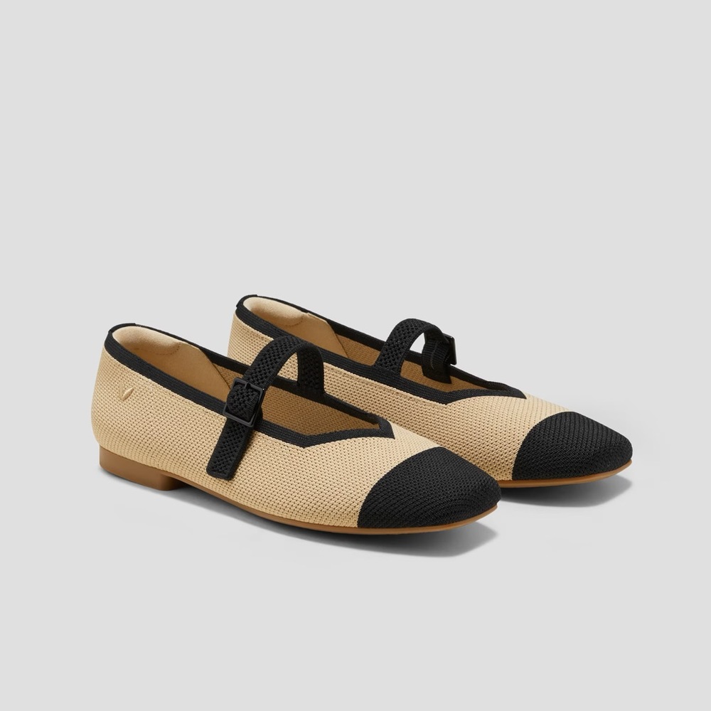 Square-Toe Marry-Jane (Margot Mary-Jane  Size 38.5/ US size 7.5